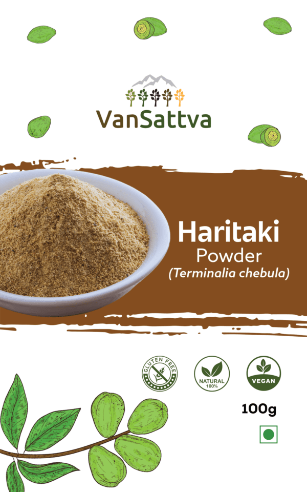 "Haritaki powder – Brain Health & Digestive Support"