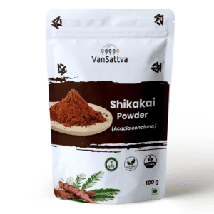 "Organic Shikakai Powder – Natural Hair Cleanser & Scalp Nourisher"
