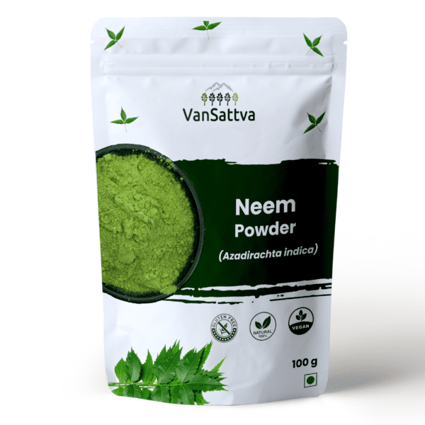Organic Neem Powder – Detox & Skin Health | VanSattva