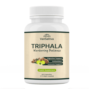 Triphala Capsules – Ayurvedic Digestive & Detox Formula | VanSattva